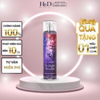 HD Perfume Xịt thơm toàn thân body mist Bath & Body Works Twilight Woods ngọt ngào 30ml/75ml/236ml