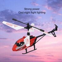 HDbabies Đồ chơi máy bay điều khiển từ xa linh hoạt có thể sạc lại 2 5 kênh RC đèn cho trẻ em người lớn