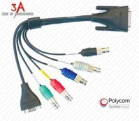 HDCI To Component - Cáp camera Polycom