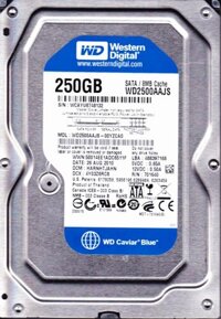 HDD 3.5” 250GB SATA tháo máy bộ Dell-HP Like New