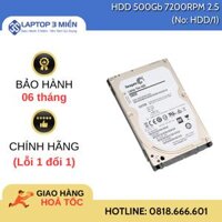 HDD 500Gb 7200RPM 2.5