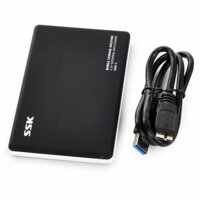 HDD BOX  2.5 SATA SSK HE V300 USB 3.0, HỘP ĐỰNG Ổ CỨNG LAPTOP 2.5' SATA SSK V300