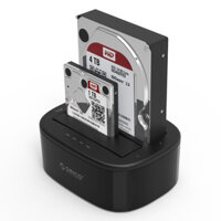 HDD Box (Dock) ổ cứng Orico-6228US3 -C 3.5"/2.5" SSD/HDD SATA 3 USB 3.0 (2 khe cắm)