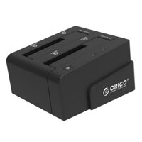 HDD Dock Orico 6628US3-C - HDD Dock 2 khay gắn ổ cứng gắn trong 2.5'' và 3.5''