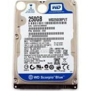 hdd lap 250G western