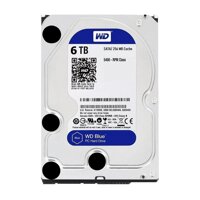 HDD WD Blue 6TB 3.5 inch SATA III 256MB Cache 5400RPM