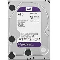 HDD WD Purple 4TB 3.5″ SATA 3/ 64MB Cache/ 5400RPM (Màu tím) -WD40PURZ