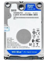 HDD Western Digital Blue 500GB 2.5" SATA 3- WD5000LPCX