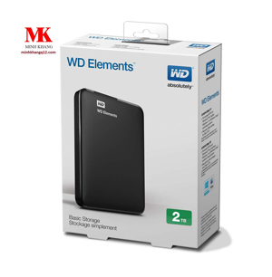 HDD Western Elements 2TB 2.5" USB 3.0 - WDBU6Y0020BBK