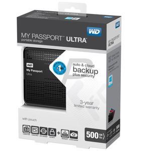 Western My Passport Ultra - 500GB, USB 3.0, 2.5 inch