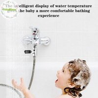 Hdmeliana Bồn Tắm Nước Nhiệt Độ Màn Hình Điện Nhà LED Hiển Thị Vòi Tắm Nhiệt Kế Nước Tắm Cho Bé Máy Đo Nhiệt Độ VN