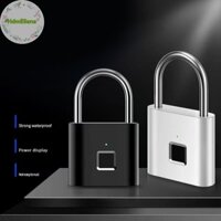 Hdmeliana Khóa Vân Tay Thông Minh Chống Thấm Nước Sinh trắc Học Vân Tay Không Chìa Khóa Cửa USB Sạc Bảo Mật Ổ Khóa Mở Khóa Nhà VN