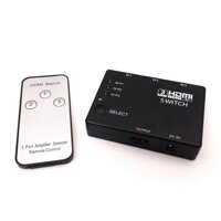 HDMI 3 Port Switch Splitter Hub with Remote 1080p for PS3 PS4 Xbox One HDTV