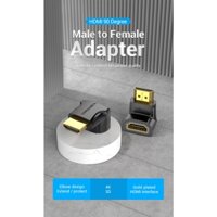 HDMI Adapter 90 270 Degree Right Angle HDMI Male to HDMI Female Cable Converter for HDTV PS4 PS5 Laptop 4K HDMI Extender