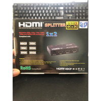 HDMI Bộ Chia HDMI 1 ra 2 Cổng Kết Nối 1 Máy Tính Ra Hai Màn Hình Chiếu Cùng Lúc – HDMI Splitter 1x2 Mạch Dài