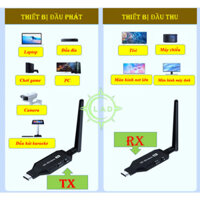 HDMI không dây 1080P 50m 1 phát ra 4 thu máy chiếu,tivi,màn led...