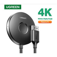 HDMI không dây kết nối điện thoại, máy tính bảng ra Tivi Ugreen 60356 WIFI 2.4G/5G 4K