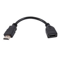 Hdmi Male To Female Extender Cable Short And Convenient For Google Chrome Cast Fire Tv Stick Roku Stick Connection To Tv
