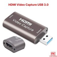 HDMI Video Capture USB 3.0 ghi chương trình vào Máy tính - Phụ Kiện Công Nghệ