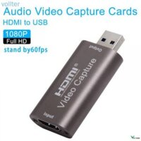 HDMI Video Capture USB 3.0 ghi chương trình vào Máy tính