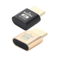 HDMI Virtual Display 4K HDMI-compatible Virtualizer DDC EDID Dummy Plug EDID Display Cheat Virtual Plug HDMI Dummy Emula