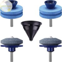 Hdmnatalie 4 Máy Mài Lưỡi Cắt Cỏ, Máy Mài Lưỡi Cắt Cỏ Corundum Hai Lớp, Máy Mài Lưỡi Cắt Cỏ Chống Mài Mòn Đa Năng VN