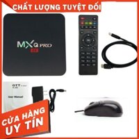 [HDMusictechnology] Android Tivi box MXQ PRO Tặng chuột MITSUMI - TẶNG DÂY AV .