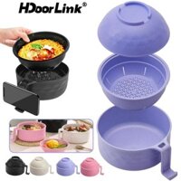 Hdoorlink Ramen Nồi Ramen Bộ Bát Có Đũa Thìa Lò Vi Sóng Ramen Mì Bát Cho Đại Học Ký Túc Xá Phòng Căn Hộ