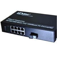 HDTEC Fiber Switch PoE 8 Port 100M