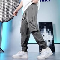 [Hè] Quần Beggi Thiết kế (QH-01) Túi Hộp Khóa Chất Liệu Dù Lụa Hàn QCCC Pants Menswear