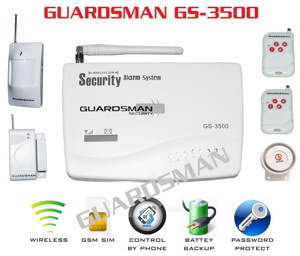 Hệ thống báo trộm không dây Guardsman GS3500 (GS-3500)