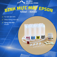 Hệ thống bình tiếp mực máy in Epson A3/A4 như T50 T60 1390 1430 801A 802A 7110 7210 C5290
