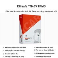 Hệ Thống Cảm Biến Áp Suất Lốp TN405 Có Màn Hình Năng Lượng Mặt Trời