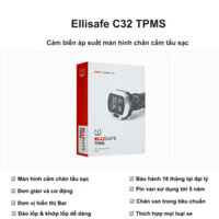 Hệ Thống Cảm Biến Cảnh Báo Áp Suất Lốp C32 Gắn Chân Tẩu Sạc