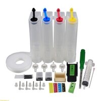 Hệ thống cung cấp mực liên tục tốt nhất cho máy in phun Màu sắc đa năng Refill DIY Kits