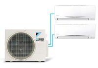Hệ thống điều hòa Daikin Multi-S Inverter – 1 dàn nóng 2 dàn lạnh (1.0 + 2.0 HP) MKC70SVMV/CTKC35RVMV+CTKC50RVMV