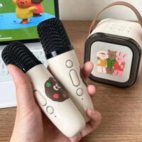 Hệ thống loa Karaoke không dây có máy trộn Echo, micrô Karaoke và loa Bluetooth di động, Hệ thống giải trí gia đình KTV