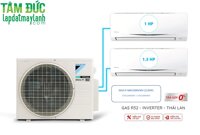 Hệ Thống Máy Lạnh Multi S Daikin Inverter Combo 2HP  02 dàn lạnh 1.0HP  1.5HP - MKC50RVMVCTKC25RVMVCTKC35RVMV - Hàng Chính Hãng - Chỉ giao tại TP.HCM