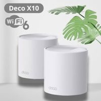 Hệ thống Mesh Wi-Fi 6 AX1500 Tp-link Deco X10 (2-Pack), Kết nối nhanh, Nhiều thiết bị, Một mạng hợp nhất.