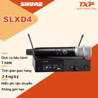Hệ thống micro không dây chuyên nghiệp SHURE SLXD4 Beta58 UHF Hiệu suất sân khấu