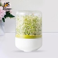 Hệ thống nảy mầm cây đậu KOZEEY Hạt giống mặt bàn cho hạt cỏ dại