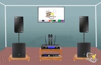 Hệ thống nghe nhạc ,hát karaoke Loa JBL EON 612 ; Sub JBL Eon 718S TẶNG MICRO/Bộ