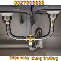 HỆ THỐNG THOÁT NƯỚC NHÀ BẾP ĐÔI -XI PHÔNG, ỐNG THOÁT NƯỚC BỒN RỬA CHÉN INOX 110MM