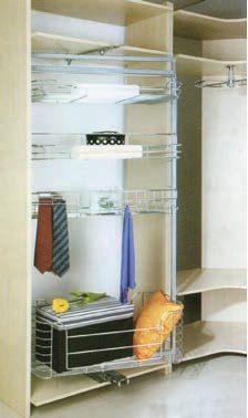 Hệ thống tủ kho 4 tầng đựng quần áo Edel HP60923