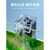Hệ thống tuần hoàn nước lọc bể cá mini mới, oxy USB chống hút, bơm nhỏ treo tường ba trong một