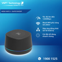 Hệ thống WiFi Mesh VNPT Technology iGate EW12ST (1-pack) chuẩn AC hiệu năng vượt trội dành cho gia đình