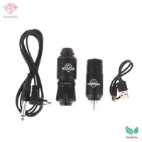 Heabety Mini Máy Xăm Không Dây Hình Xăm Nguồn Điện Giao Diện RCA Bộ Bút Xăm Xoay Mới
