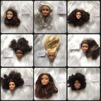 Head, đầu búp bê Barbie chính hãng, hàng mới về, giá rẻ part 1