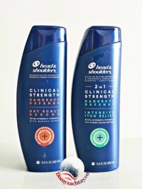 Head & Shoulders Dầu Gội Trị Gàu Clinical Strength 400ml Của Mỹ