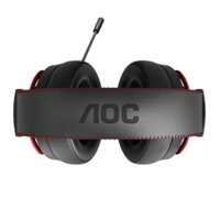 Headphone AOC GH210 Gaming Box (1 jack 3.5mm TRRS Headset + Jack USB LED, Kèm cáp gộp audio)